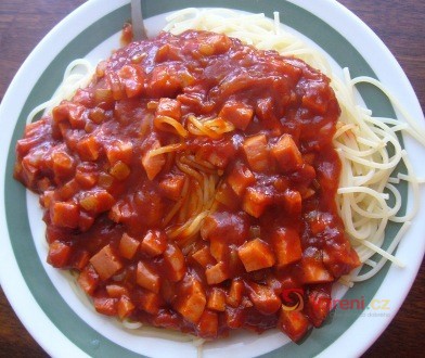 Špagety Dubina