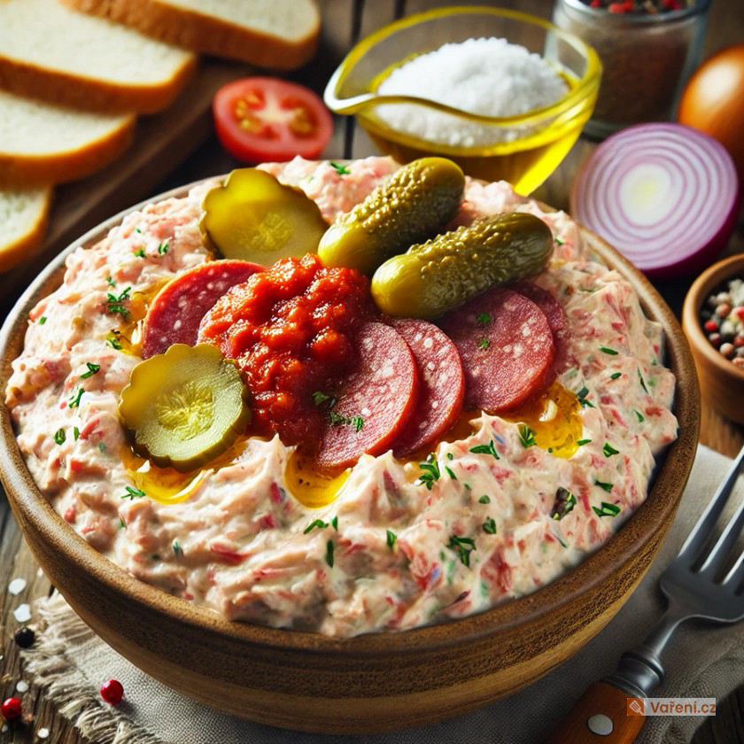 Bulharská pomazánka se zálivkou