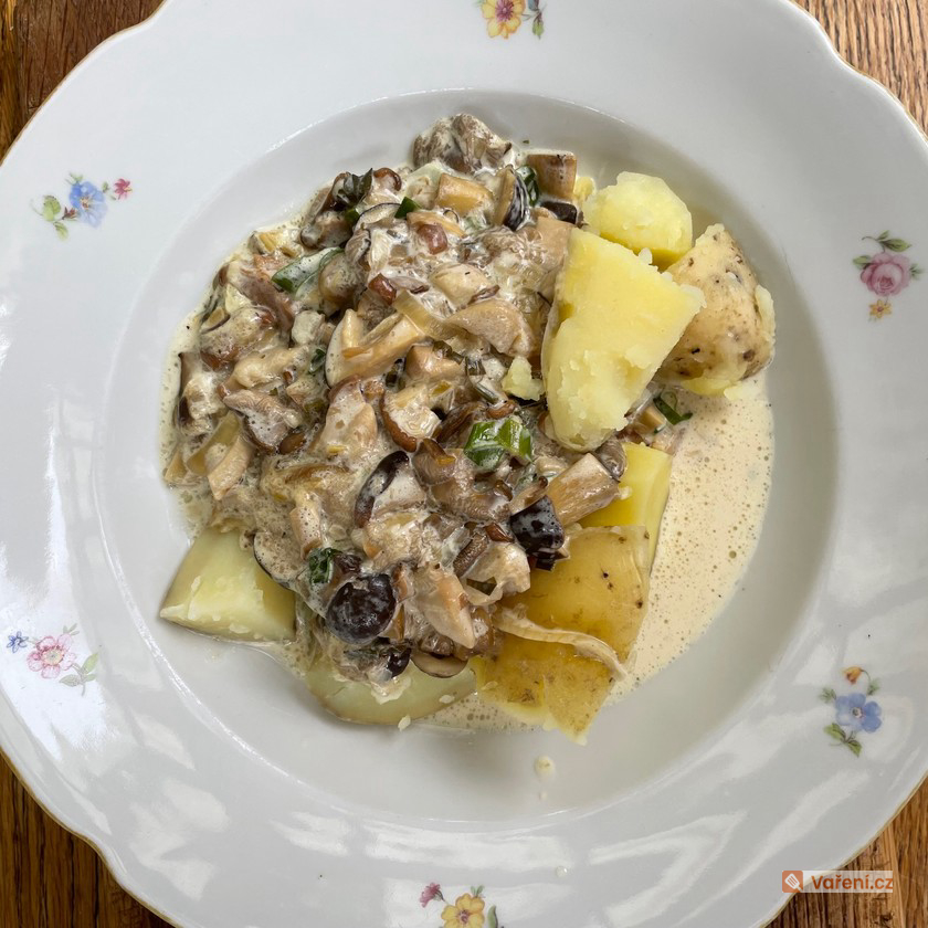 Houbová omáčka na minutky