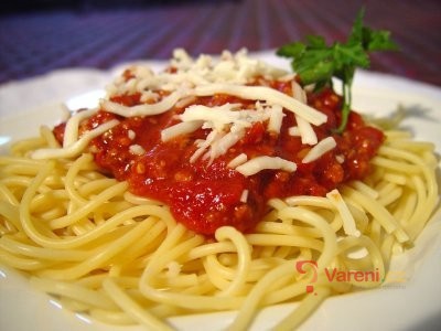 Nasládlé špagety