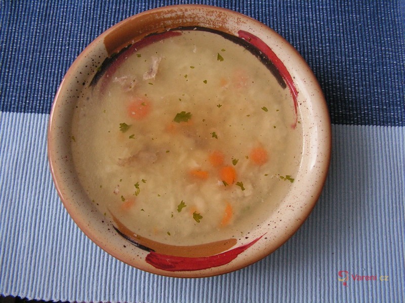 Rychlá kuřecí polévka - fotografie 2