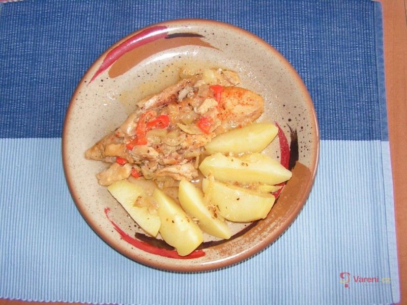 Filé na paprice a bramborách - fotografie 2