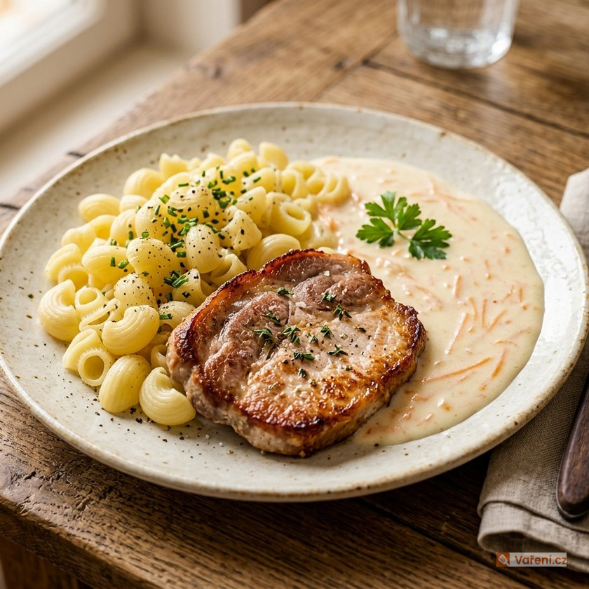 Bílá omáčka z mrkve