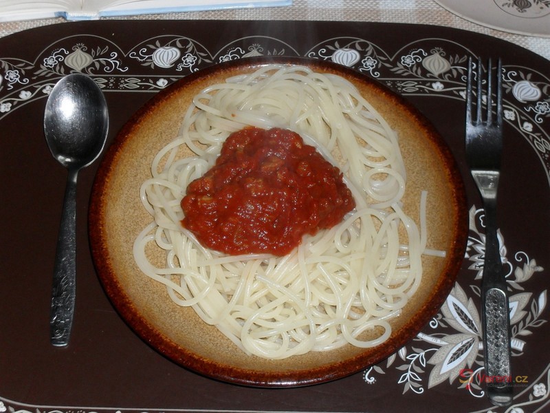Falešné boloňské špagety