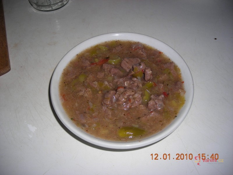 Hovězí guláš s ačokčou - fotografie 3