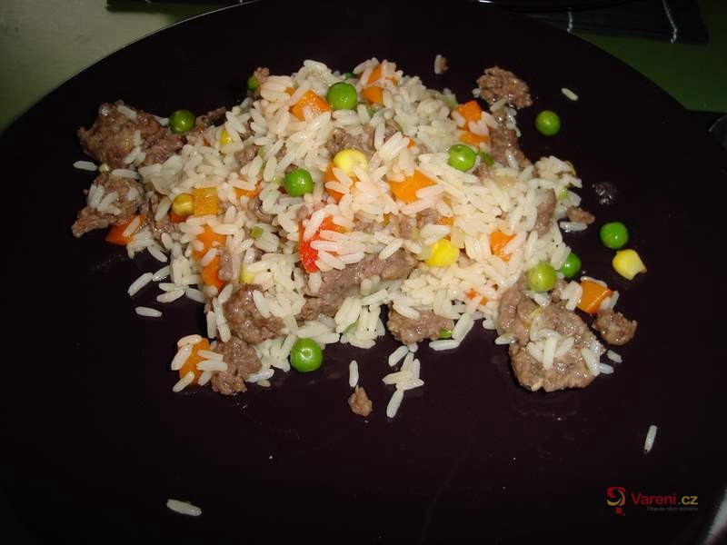 Rychlé rizoto z mletého masa - fotografie 2