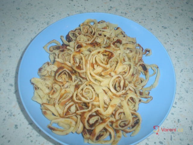 Houbové celestýnské nudle - fotografie 2