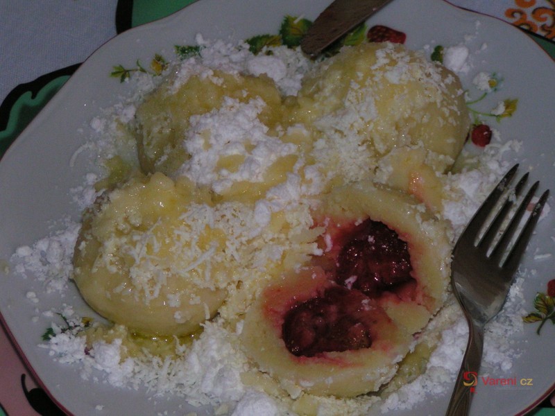 Tvarohové knedlíky s kakaovou čepičkou - fotografie 3