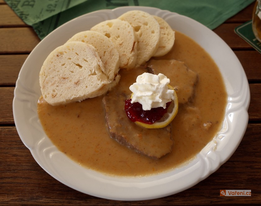 Svíčková na smetaně od babičky