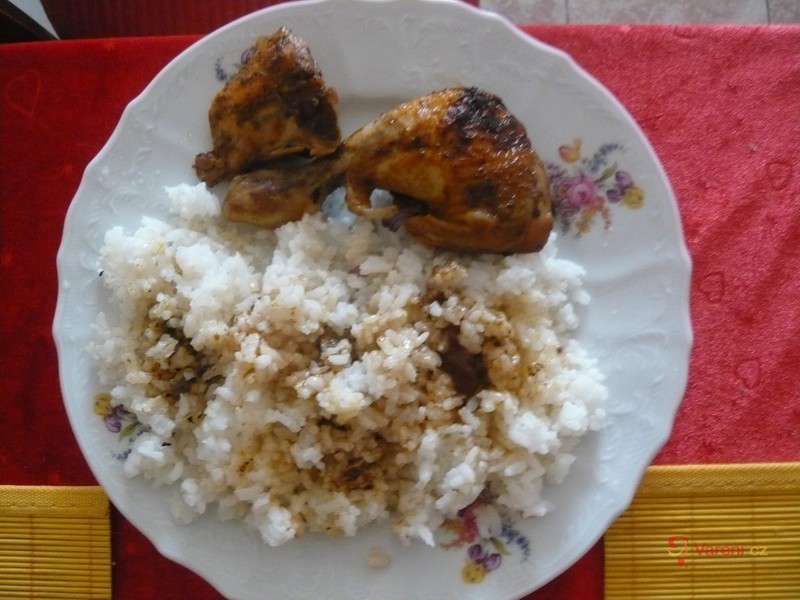 Kuře s rýží - fotografie 2
