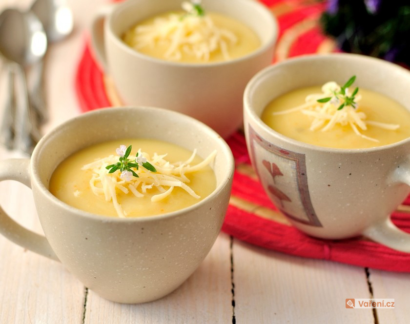 Holandská sýrová polévka