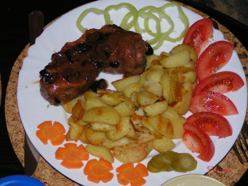 Kuřecí chipsy s rajčaty - fotografie 2