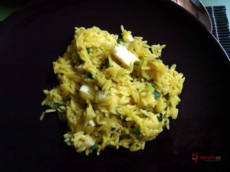 Sýrová kari rýže - fotografie 2