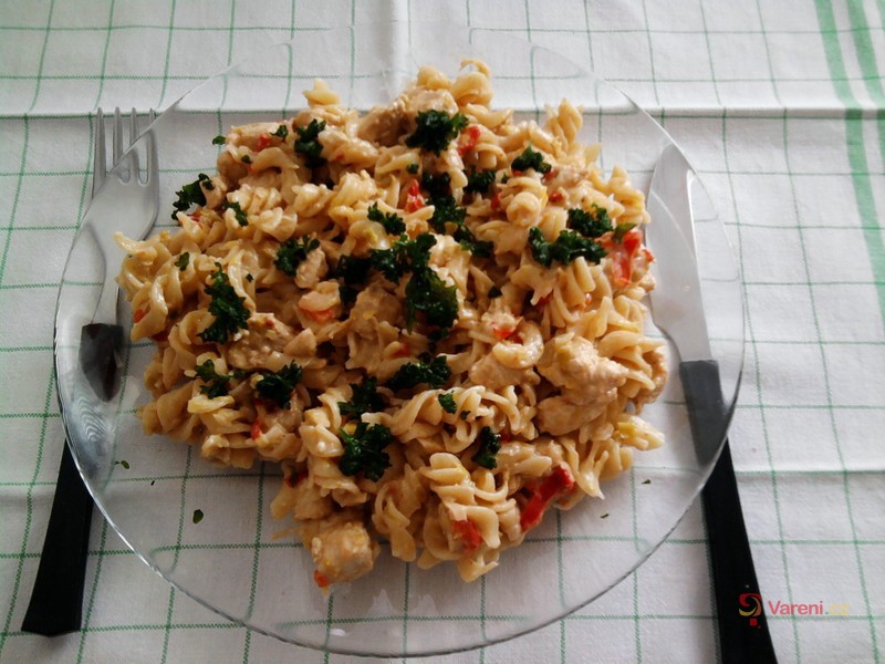 Těstoviny na woku - fotografie 2