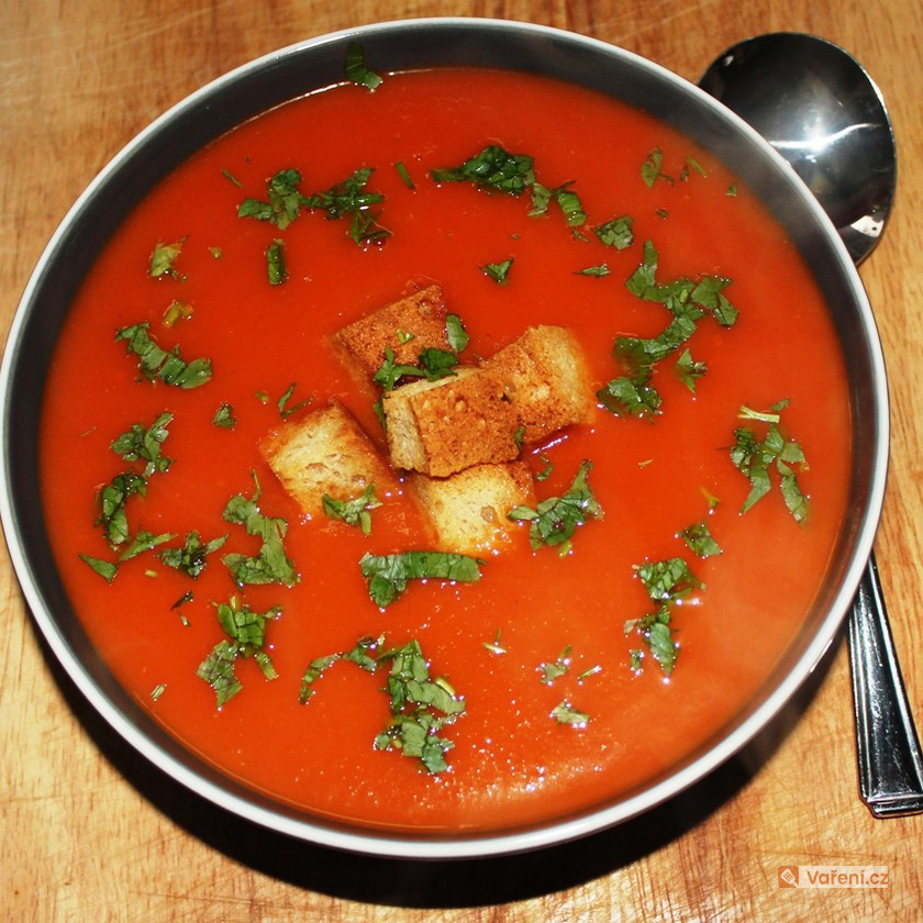 Rajská polévka z protlaku