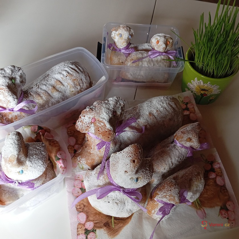 Hrníčkový beránek mojí maminky - fotografie 4