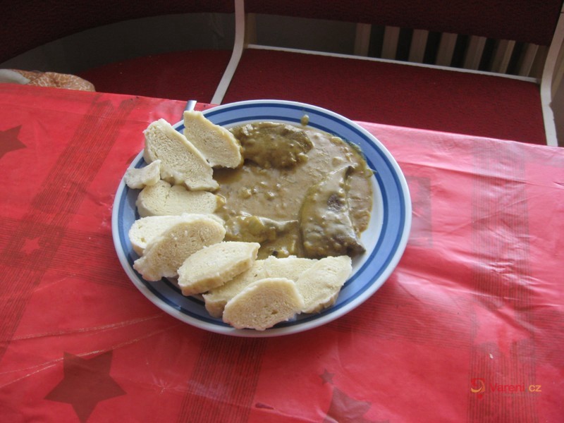 Vepřová játra dušená na slanině - fotografie 5