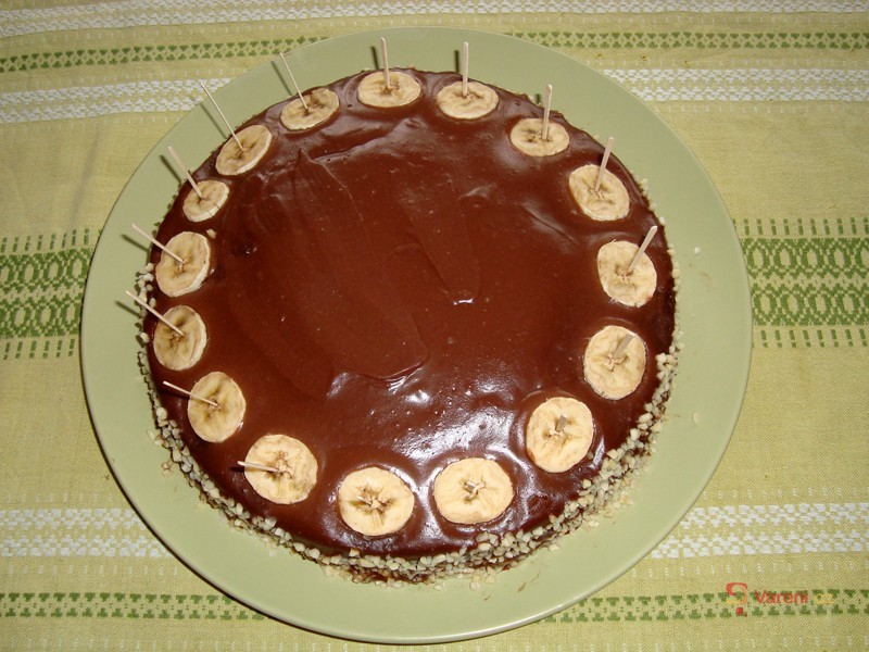 Čokoládový dort se smetanovým krémem - fotografie 3