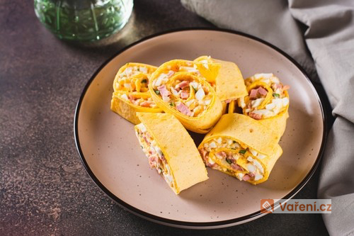 Rychlá vaječná pomazánka se šunkou