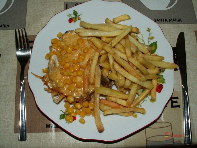 Kuřecí kousky pod bílou peřinou - fotografie 2