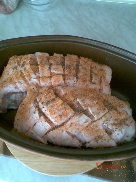 Nadívaný vepřový bůček - fotografie 2