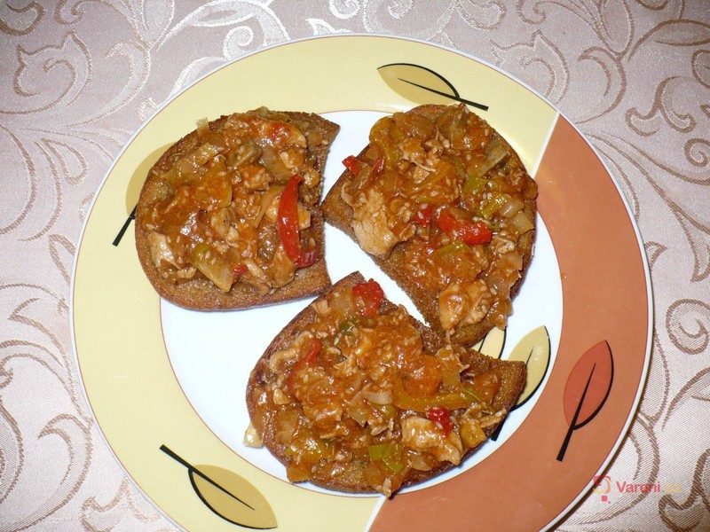 Kuřecí topinky - fotografie 2