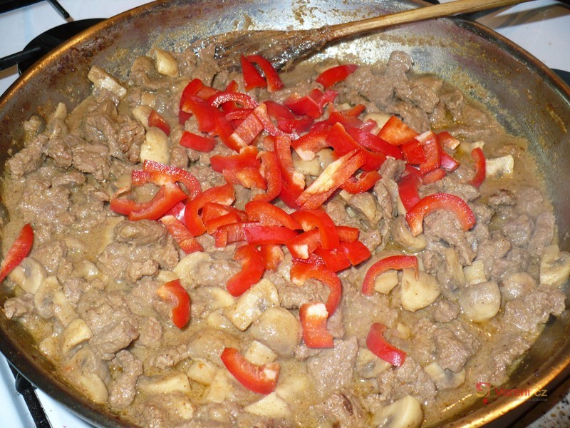 Hovězí nudličky v marinádě - fotografie 4