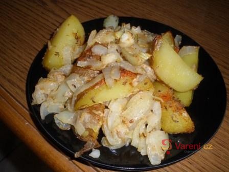 Brambory s cibulkou na hořčici - fotografie 2