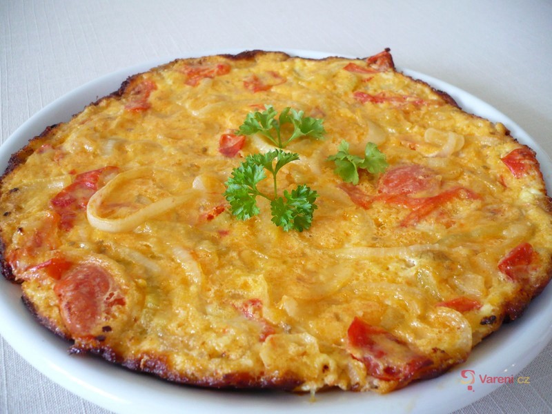 Rajčatová frittata - fotografie 3