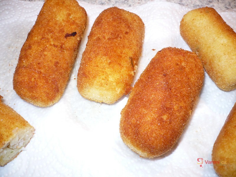 Smažené bramborové krokety - fotografie 2