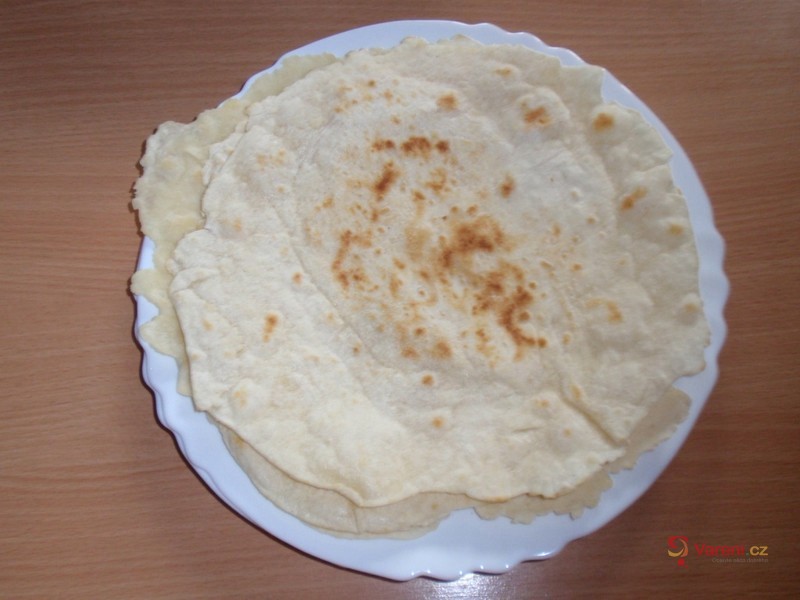 Mexické pšeničné tortilly