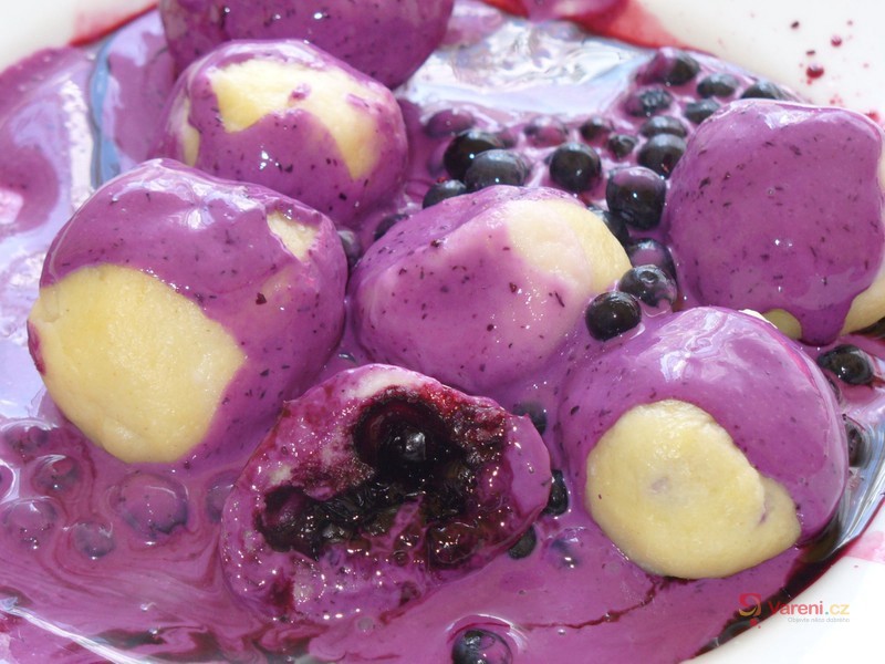 Tvarohové knedlíky s kakaovou čepičkou - fotografie 4