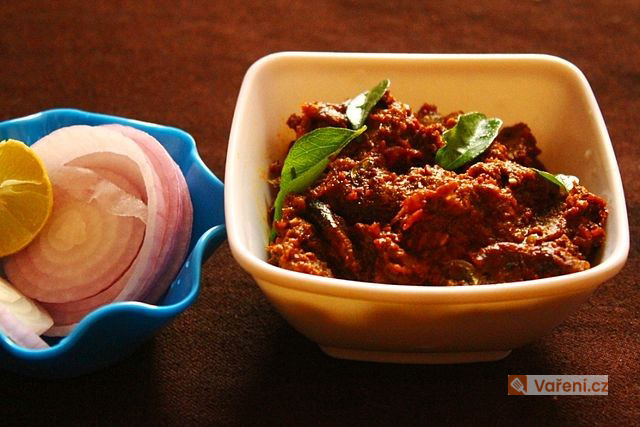 Suché hovězí curry