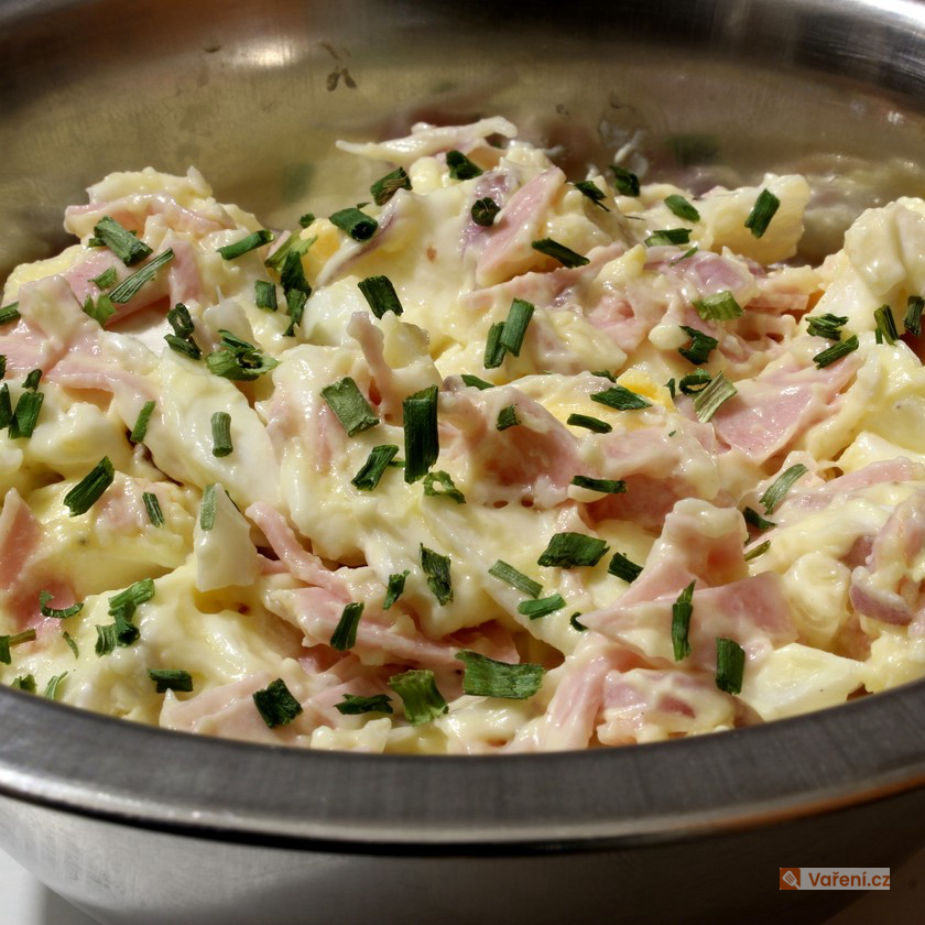 Hermelínový salát klasik - fotografie 3