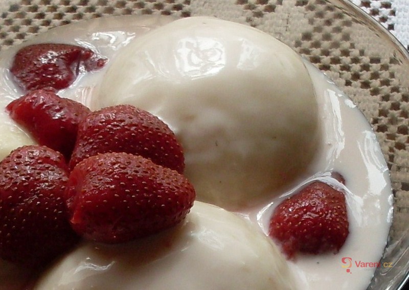 Tvarohové knedlíky s jablky - fotografie 2