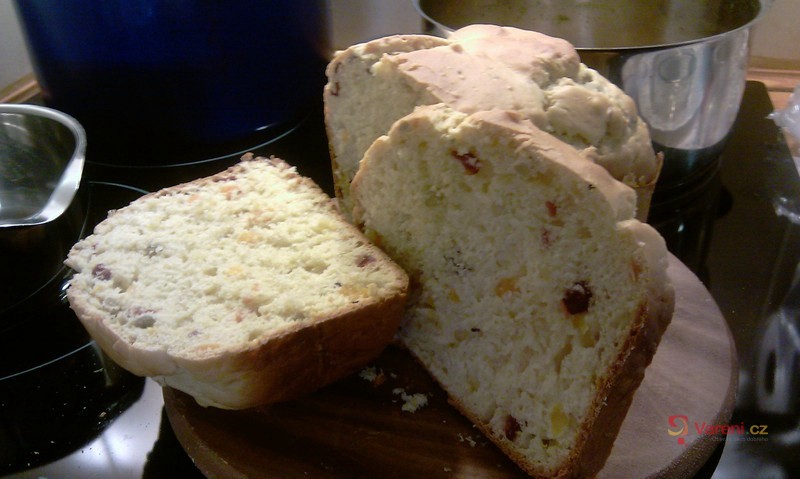Biskupský chlebíček z domácí pekárny