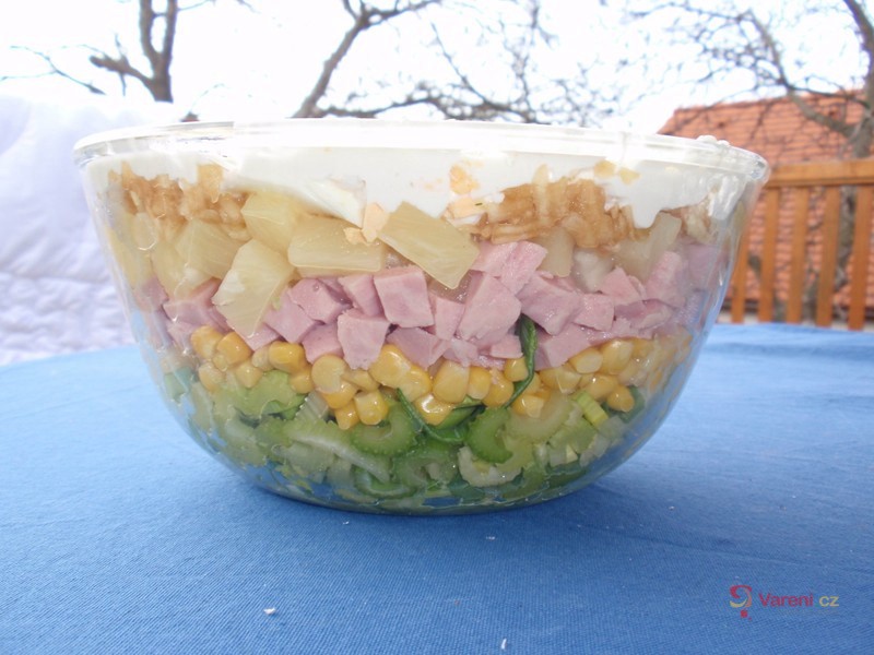 Vrstvený salát - fotografie 2