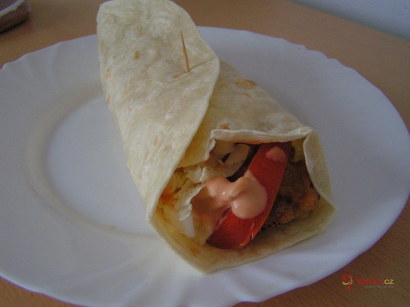 Tortilla s náplní - fotografie 3