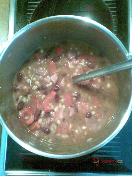 Mexické fazole s masem - fotografie 3