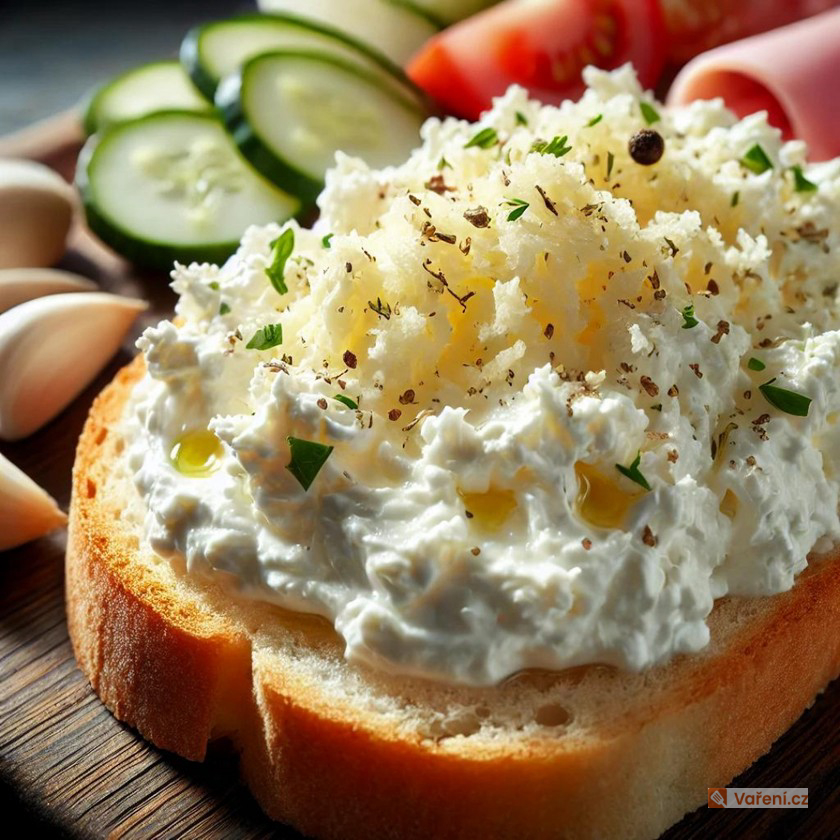 Pomazánka upíří strach: Silná česneková pomazánka