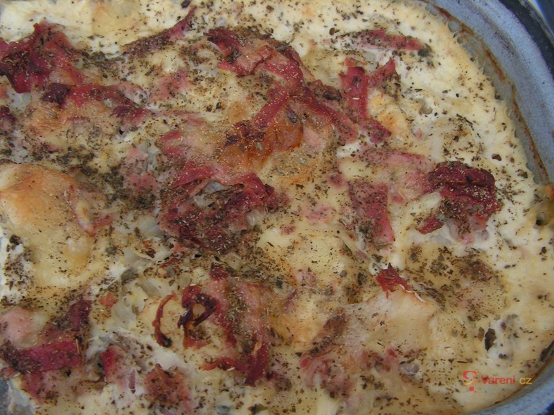 Smetanový zapečený květák - fotografie 3