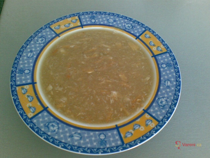 Zdravá cibulová polévka