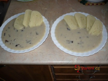 Smetanová houbová omáčka - fotografie 2