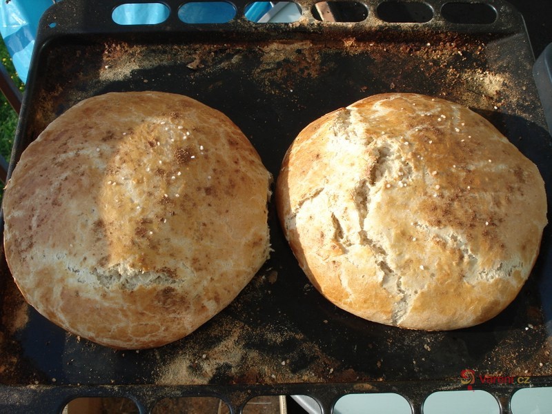 Domácí chléb s bazalkou - fotografie 3
