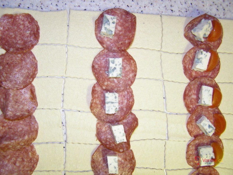 Slané listové jednohubky - fotografie 5