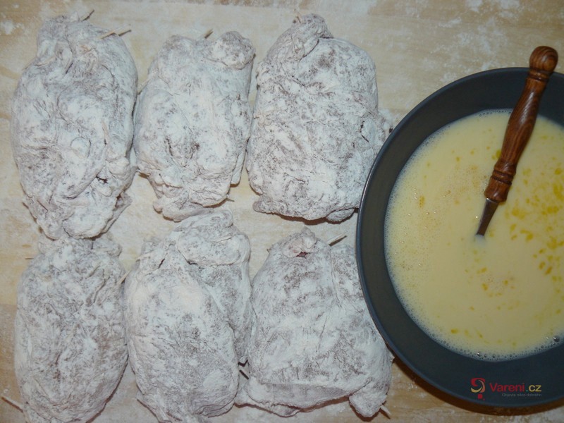 Nadívané krůtí řízky - fotografie 3