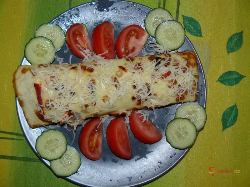 Jarní kapsa s houbami a zeleninou - fotografie 2