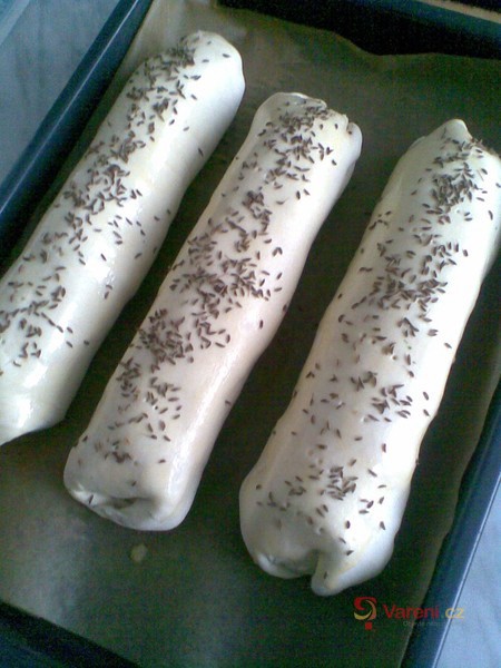 Slaný závin s mletým masem - fotografie 5