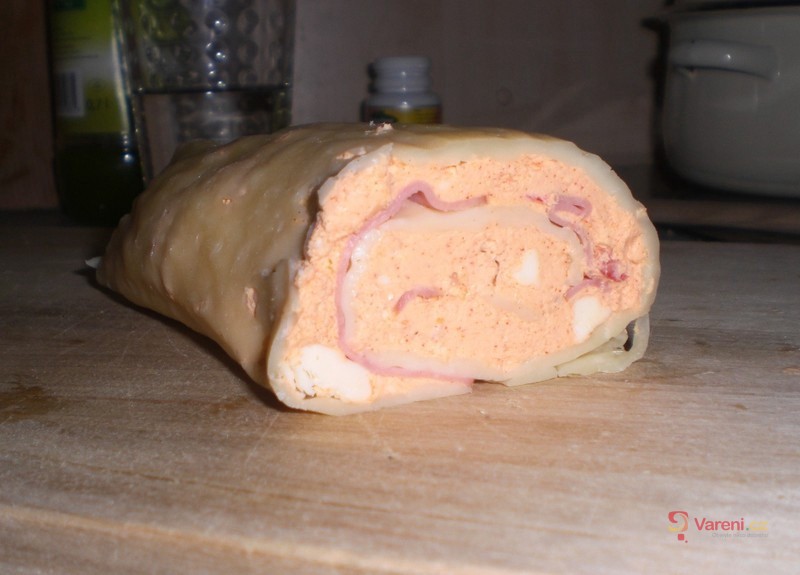 Silvestrovská sýrová roláda 