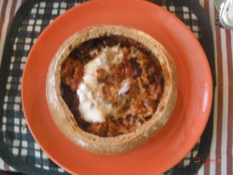 Mexické chilli con carne - fotografie 2